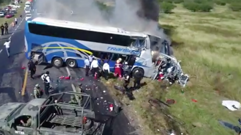 Deja 3 muertos y 10 heridos accidente en carretera Victoria - Monterrey