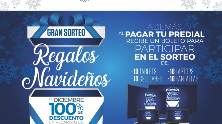 Este mes de diciembre tesorería recibirá pago de Impuesto Predial