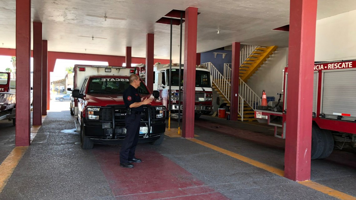 Personal de Protección Civil de Nuevo Laredo se mantiene atento en caso de que lleguen caravanas de migrantes haitianos a la ciudad 