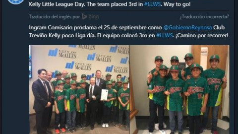 Anuncian el 25 de septiembre como el "Día de la Liga Pequeña"