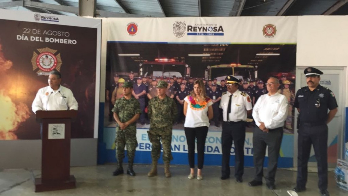 Recibirán bomberos de Reynosa 8 mdp