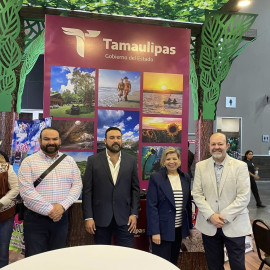 Promueve Tamaulipas oferta turística en el Festival de Viajes y Aventuras en Nuevo León