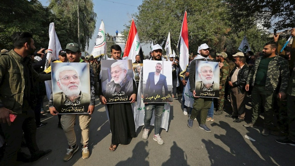 Miles de iraquíes despiden a líder iraní 