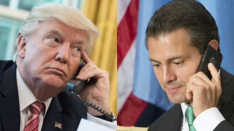 EPN y Trump cancelan reunión tras conversación telefónica