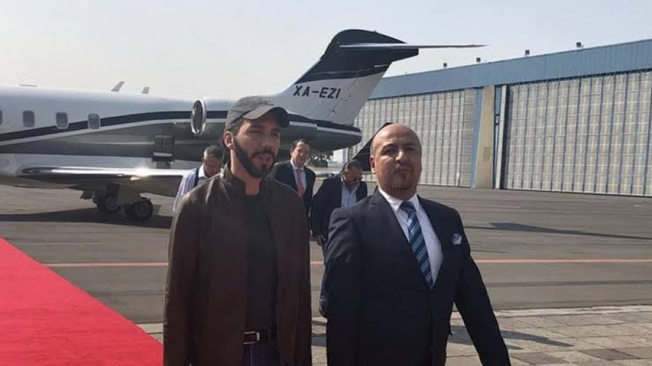 Presidente electo de El Salvador llega a México