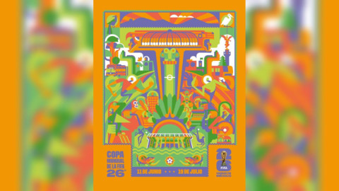 Ciudad de México presenta su vibrante póster oficial rumbo al Mundial 2026