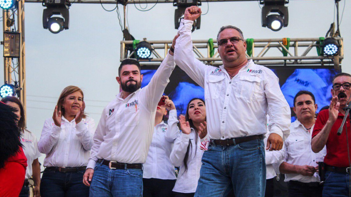 Espectacular cierre de los candidatos del PRI