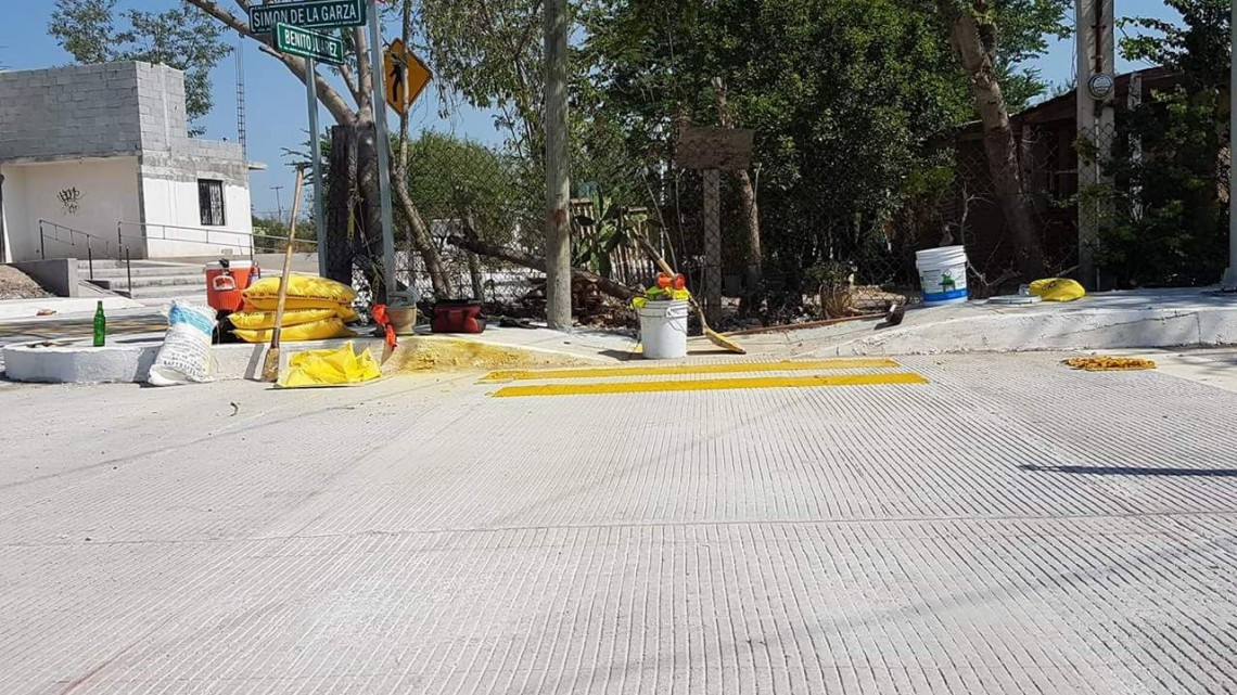 Pavimenta Maki calle de la Nuevo Amanecer