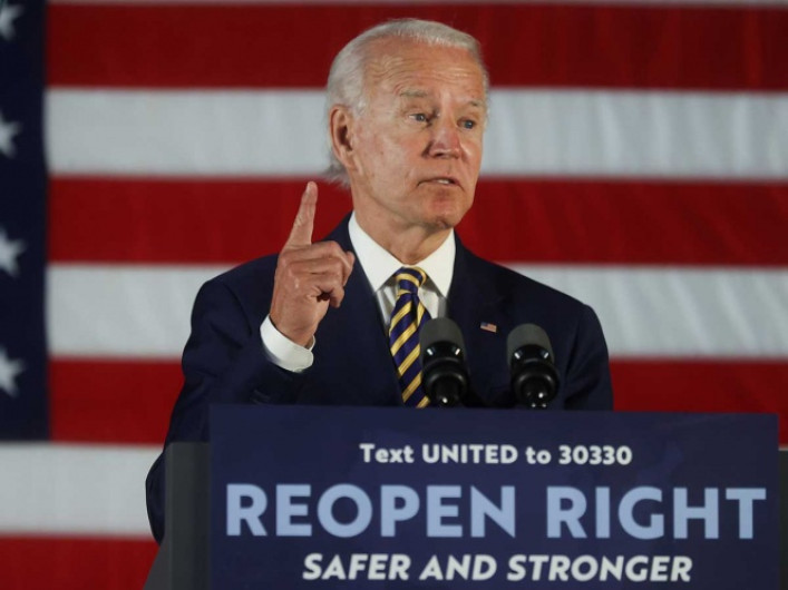 Biden se posiciona arriba de Trump rumbo a las alecciones