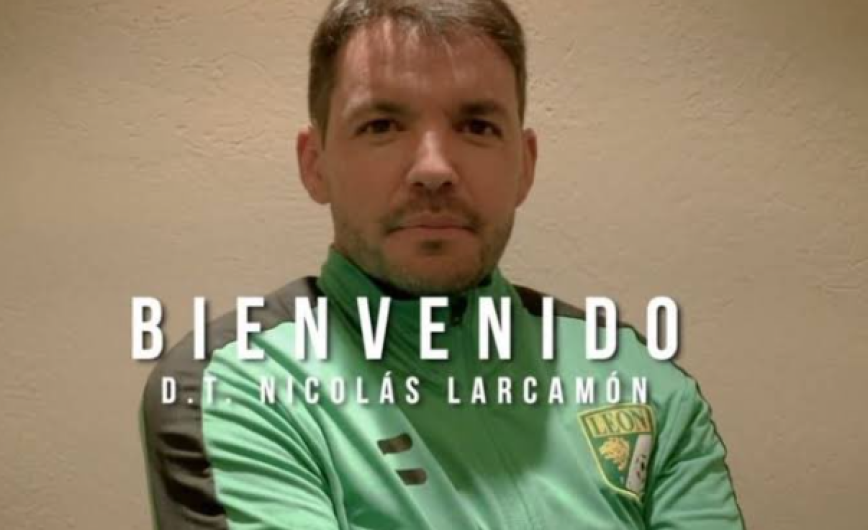 Nicolás Larcamón nuevo DT de León
