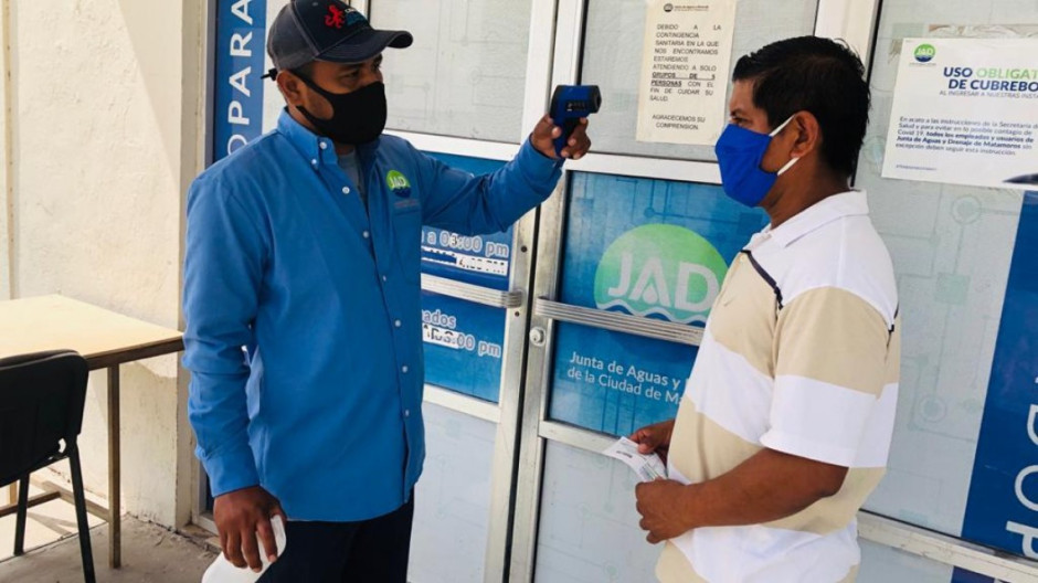 Intensifica la JAD Medidas Preventivas al COVID-19 Dentro y Fuera de sus Instalaciones