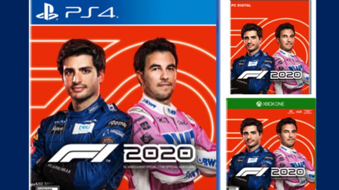 Sergio "Checo" Pérez en una de las portadas del videojuego de la Fórmula 1