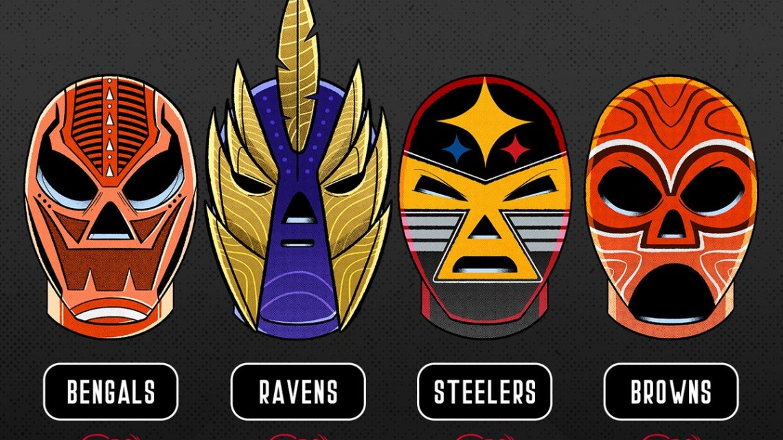 NFL México celebra el mes patrio con máscaras de luchadores