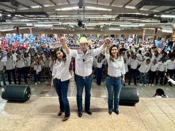 ¡ No tengas miedo, vamos juntos a rescatar a Reynosa ¡ Más de 4 mil personas escucharon a Luis Cantú
