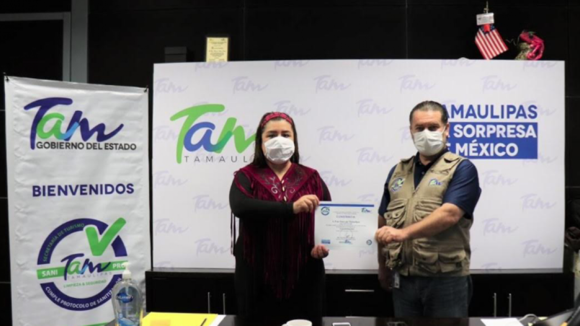 Se suman empresas turísticas de la capital al programa “SaniTamPro”