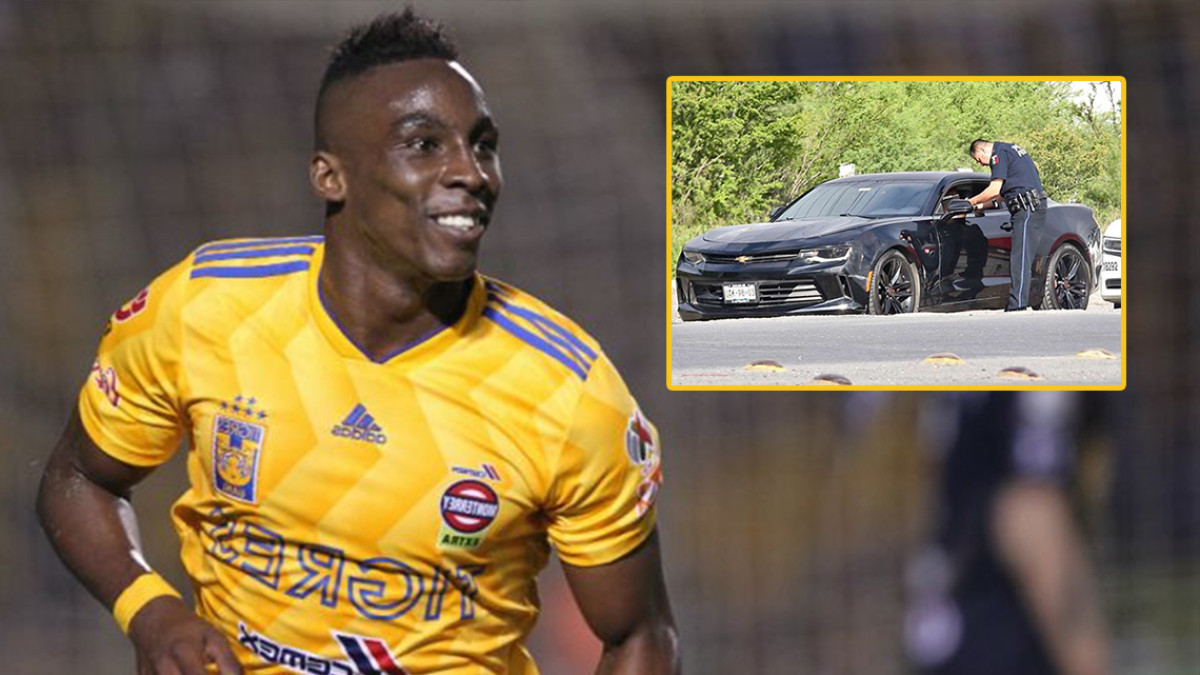 Multan a Julián Quiñones, jugador de Tigres, por manejar a exceso de velocidad