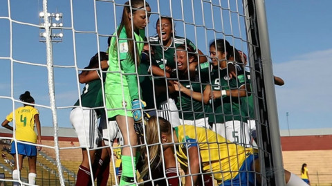 México femenil derrota a Brasil en Mundial sub-17