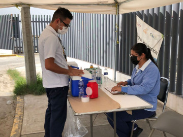 Exhortan a padres de familia a vacunar a los menores contra la influenza en Nuevo Laredo 