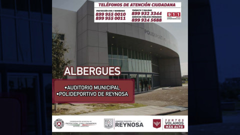 Coordina Alcalde Carlos Peña Ortiz refugios ante inminente emergencia