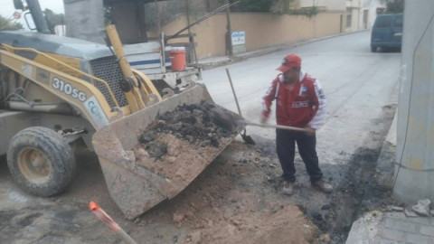 Comapa realiza instalación de tuvo PVC