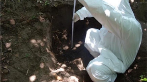 Encuentran ropa de bebé en las fosas clandestinas de Veracruz