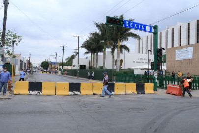 Cierra Tránsito y Vialidad tramo de calle Ocampo; piden circular por accesos alternos