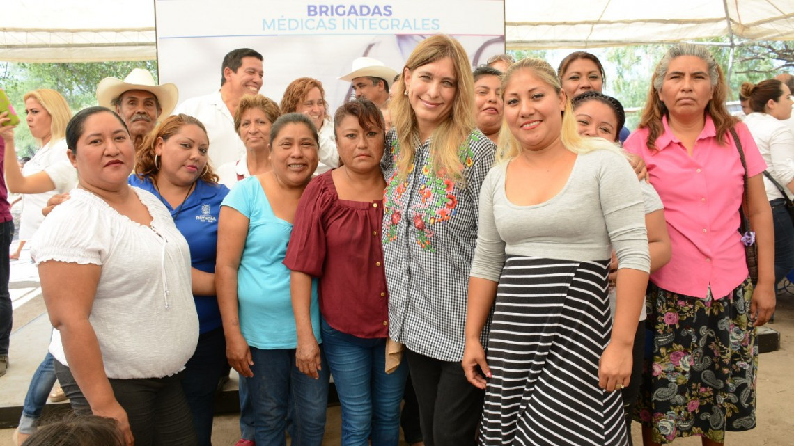 Encabeza Maki Brigada Médica Integral en colonia Actrices Mexicanas