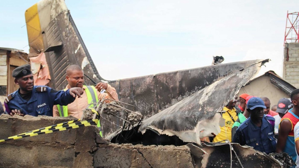 Accidente aéreo en el Congo deja 23 muertos