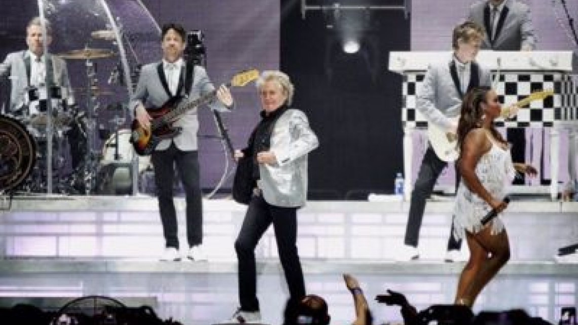 Todo un éxito el concierto de Rod Stewart en la CDMX