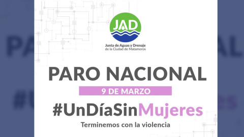 La JAD Apoya el Movimiento “Un Día sin Nosotras”
