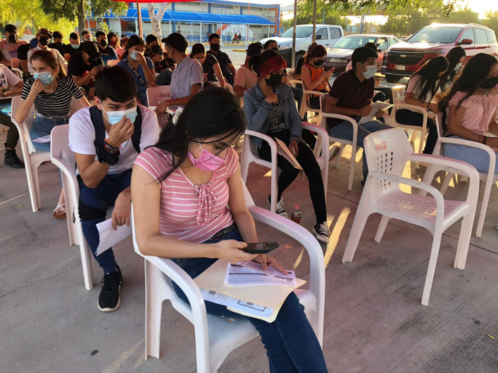 Habrá vacunación nocturna para la aplicación de la segunda dosis de la vacuna Pfizer en Nuevo Laredo