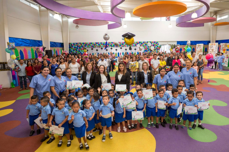 Guardería del DIF Tamaulipas concluye ciclo escolar 2017-2018