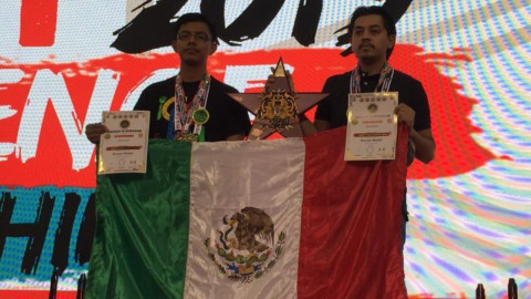 Mexicanos se llevan 5 medallas en competencia de robótica en China