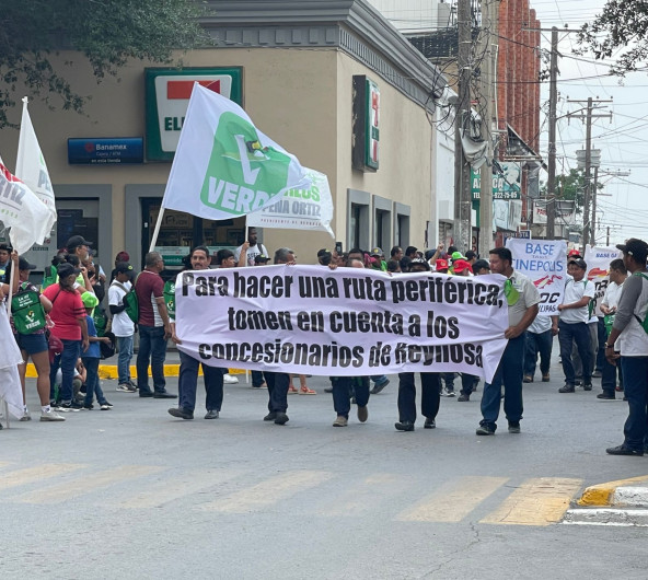 Transportistas se oponen a proyecto del Metrobús en Reynosa