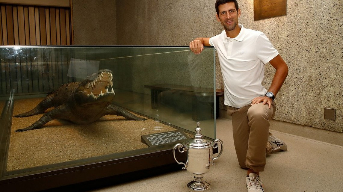 Djokovic repartió donas en el metro de Nueva York