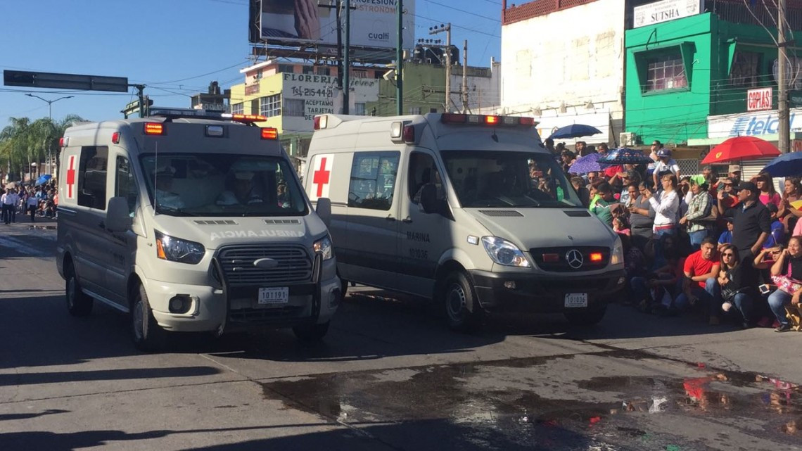 Lúcida participación de la Secretaría de Marina en desfile de la Revolución 