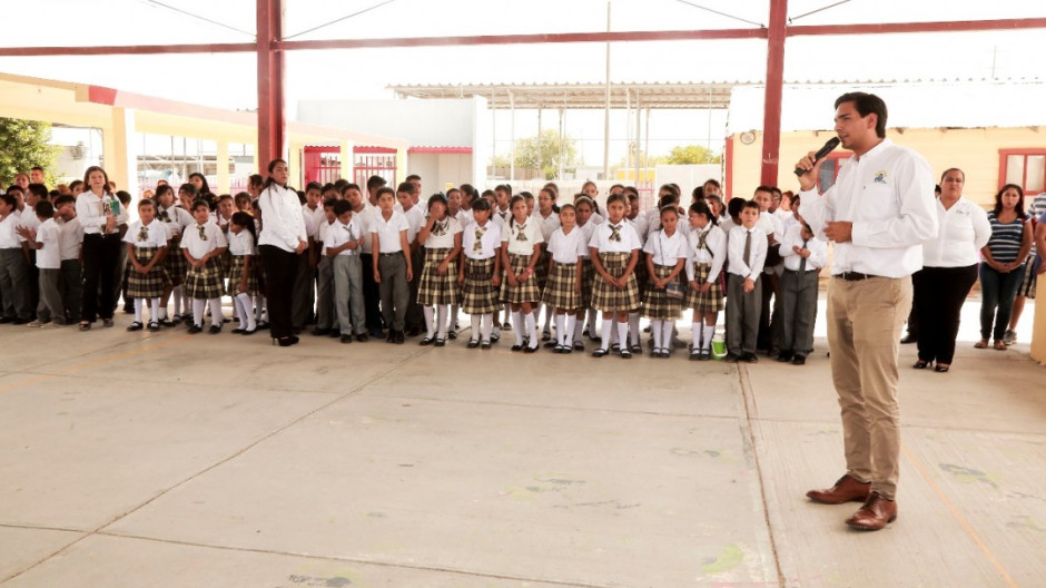 Arranca DIF ciclo 2017-2018 en Escuela Primaria de Nueva Creación 