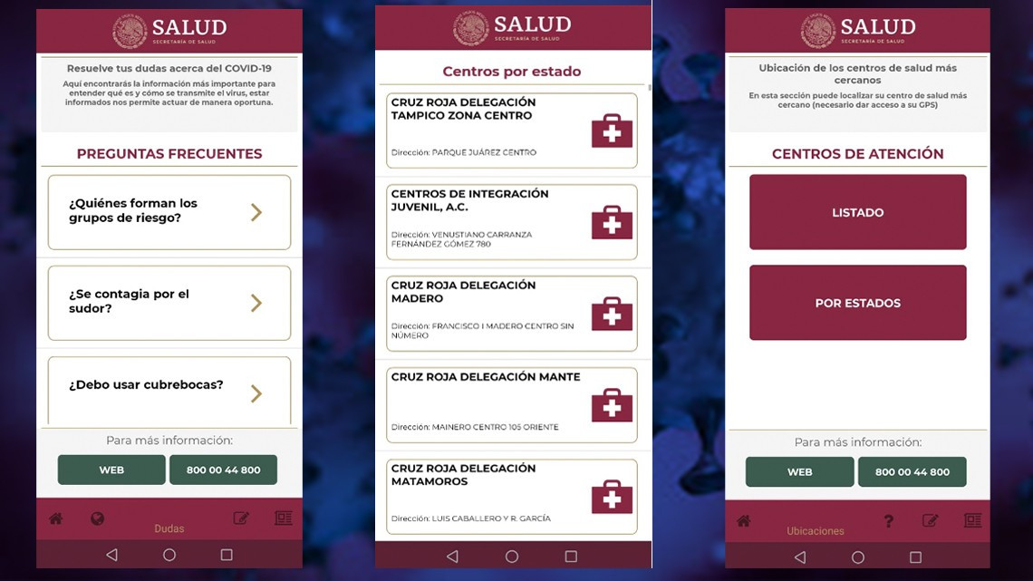 Lanza Secretaría de Salud aplicación sobre covid-19