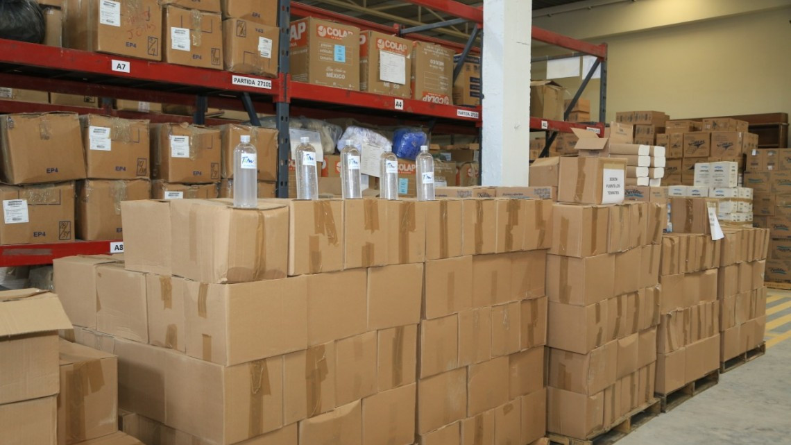 Distribuye Gobierno de Tamaulipas insumos para personal de Salud en Tamaulipas