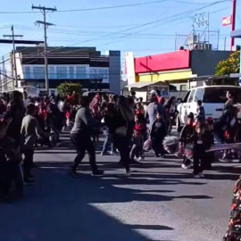 Rumor de Balacera Suspende Desfile en Colonia de Matamoros