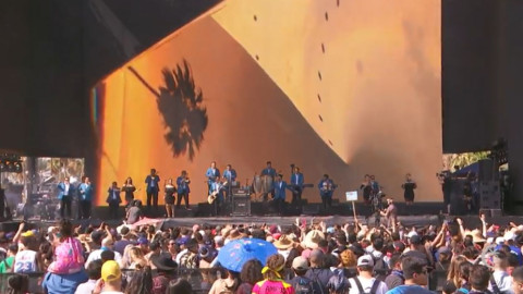 Desde Iztapalapa… Ángeles Azules pone a bailar en Coachella