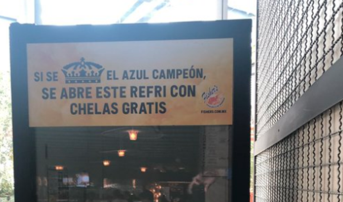 Cerveza gratis si Cruz Azul sale campeón