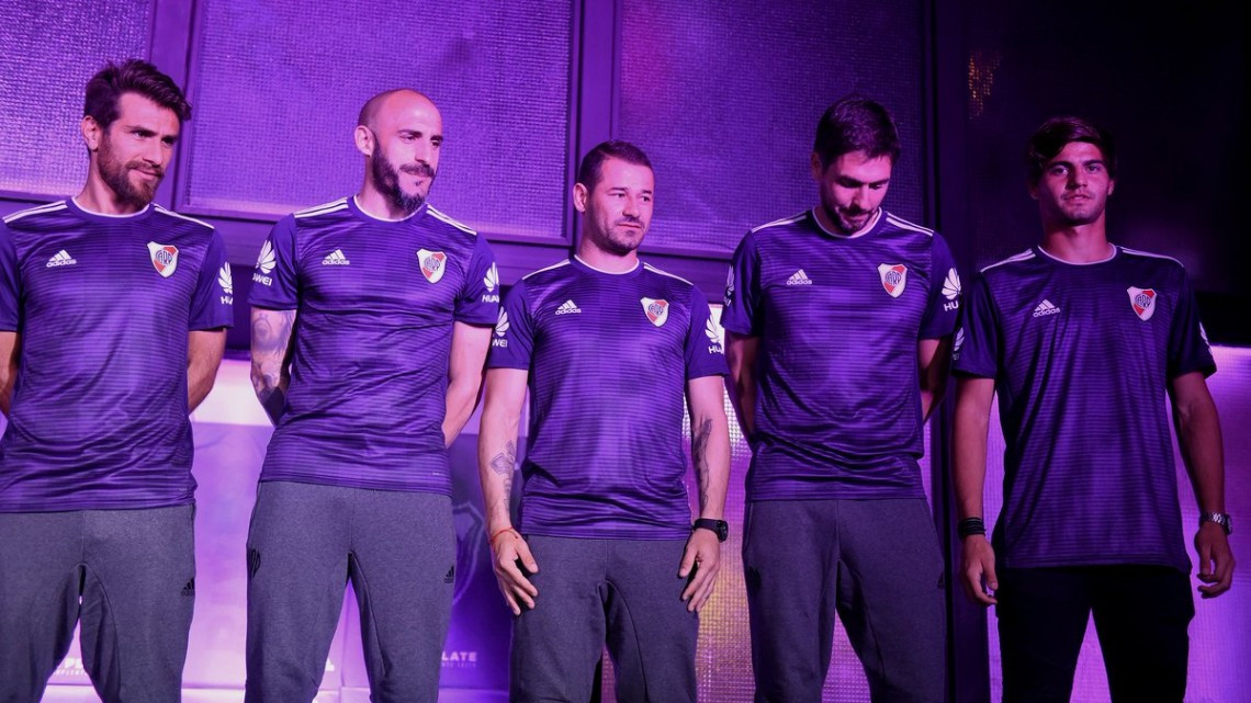 Esta es la nueva camiseta violeta de River