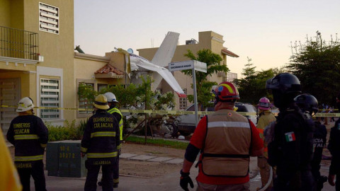 4 muertos tras desplome de avioneta