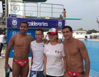 Rommel Pacheco y Jahir Ocampo ganan oro en clavados sincronizados 