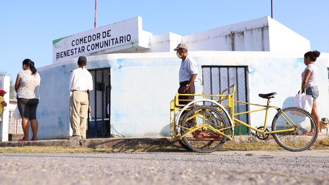 SEBIEN continúa entrega de alimentos en Comedores Comunitarios