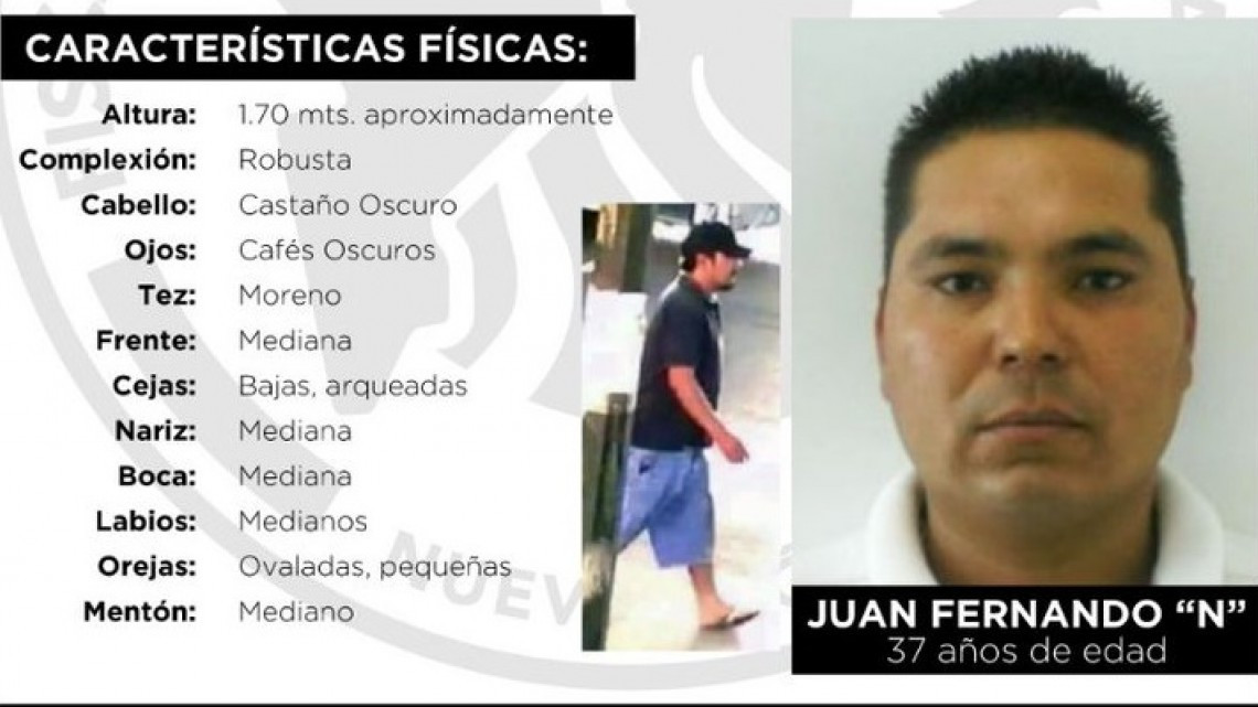 Gobierno de N.L. ofrece medio millón para dar con el presunto asesino de la menor de ocho años