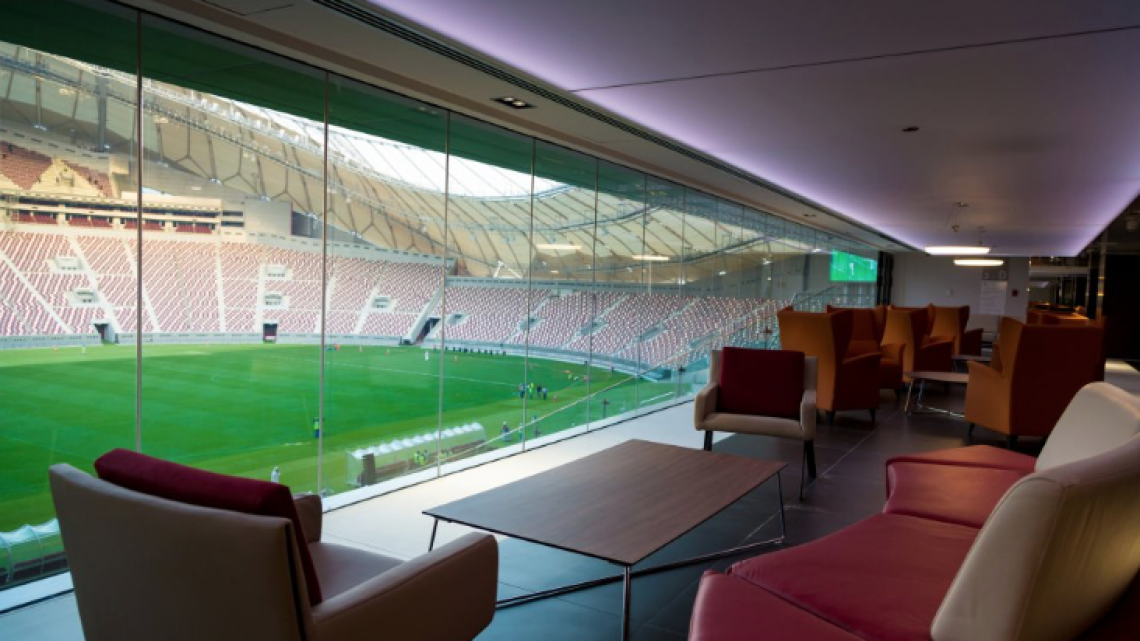 El primer estadio listo para Qatar 2022