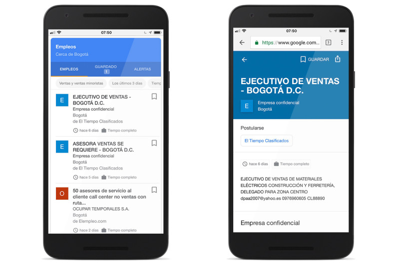Habilitan Google Empleos en México