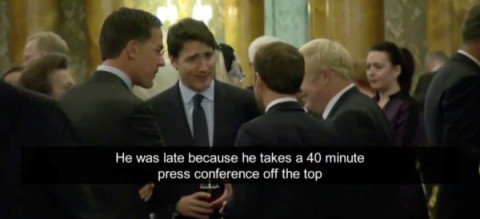 Trudeau, Macron, Johnson y Rutte, ¿se burlaron de Trump?